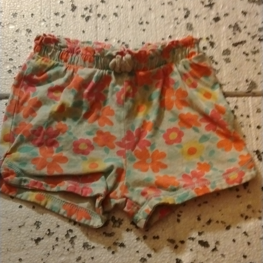 Shorts girls 2t floral pattern